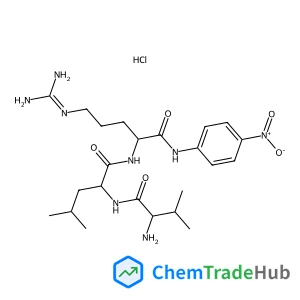D-VAL-LEU-ARG P-NITROANILIDE HYDROCHLORIDE SALT D-VAL-LEU-ARG P-NITROANILIDE HYDROCHLORIDE SALT