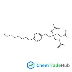 2-Acetamido-2-(acetoxymethyl)-4-(4-octylphenyl)butyl acetate