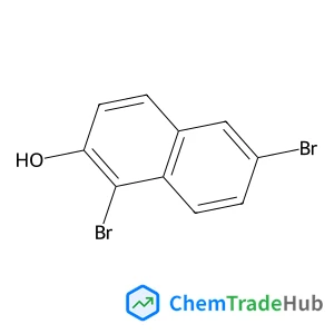 1,6-Dibromo-2-naphthol structure