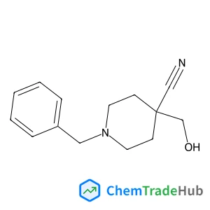 1-Benzyl-4-(hydroxymethyl)-4-piperidinecarbonitrile