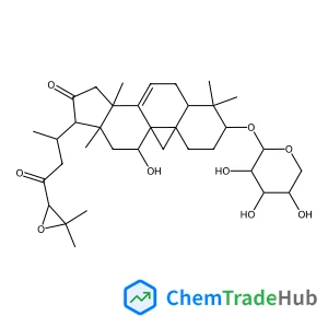 (3beta,9beta,11beta,24R)-11-Hydroxy-16,23-dioxo-24,25-epoxy-9,19-cyclolanost-7-en-3-yl beta-D-xylopyranoside