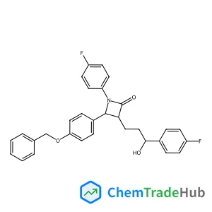 (3R,4S)-4-[4-(Benzyloxy)phenyl]-1-(4-fluorophenyl)-3-[(3S)-3-(4-fluorophenyl)-3-hydroxypropyl]-2-azetidinone