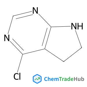 4-chloro-6,7-dihydro-5H-pyrrolo[2,3-d]pyrimidine