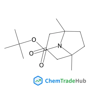 2-Methyl-2-propanyl 1,5-dimethyl-3-oxo-8-azabicyclo[3.2.1]octane-8-carboxylate