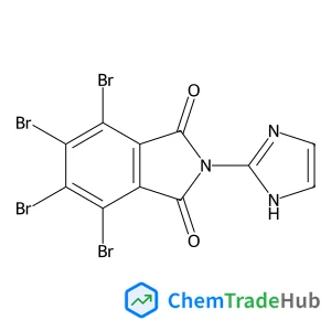 4,5,6,7-Tetrabromo-2-(1H-imidazol-2-yl)-1H-isoindole-1,3(2H)-dione 4,5,6,7-Tetrabromo-2-(1H-imidazol-2-yl)-1H-isoindole-1,3(2H)-dione