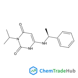 3-Isopropyl-6-{[(1S)-1-phenylethyl]amino}-2,4(1H,3H)-pyrimidinedione