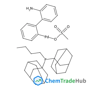 bis(adamantan-1-yl)(butyl)phosphane, {2'-amino-[1,1'-biphenyl]-2-yl}palladio methanesulfonate