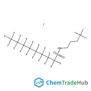 3-{[(Heptadecafluorooctyl)sulfonyl]amino}-N,N,N-trimethyl-1-propanaminium iodide