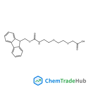 1-(9H-Fluoren-9-yl)-3-oxo-2,7,10-trioxa-4-azadodecan-12-oic acid