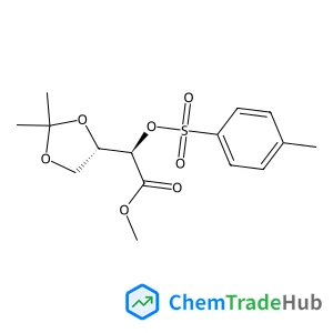 Methyl (2S)-[(4S)-2,2-dimethyl-1,3-dioxolan-4-yl]{[(4-methylphenyl)sulfonyl]oxy}acetate