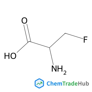 2-Amino-3-fluoropropanoic acid structure