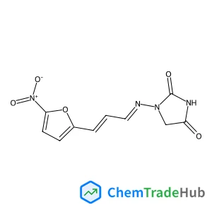 2,4-Imidazolidinedione, 1-[[3-(5-nitro-2-furanyl)-2-propen-1-ylidene]amino]-