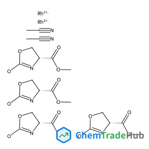 Rhodium, bis(acetonitrile)tetrakis[μ-[methyl 2-(oxo-κO)-4-oxazolidinecarboxylato-κN3]]di-, (Rh-Rh), stereoisomer