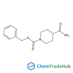 Benzyl 4-carbamoyl-1-piperidinecarboxylate structure Benzyl 4-carbamoyl-1-piperidinecarboxylate structure