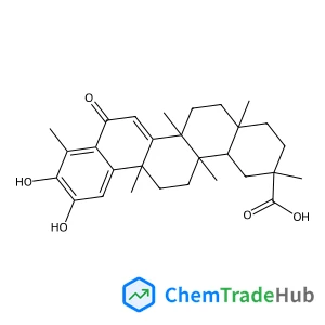 (2R,4aS,6aS,12bR,14aS,14bR)-10,11-Dihydroxy-2,4a,6a,9,12b,14a-hexamethyl-8-oxo-1,2,3,4,4a,5,6,6a,8,12b,13,14,14a,14b-tetradecahydro-2-picenecarboxylic acid