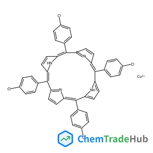 5,10,15,20-Tetrakis(4-chlorophenyl)porphyrin copper(II)