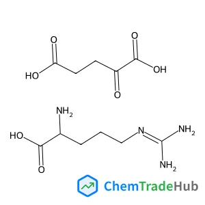 2-Oxopentanedioic acid - L-arginine (1:1)