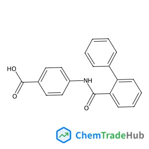 Benzoic acid, 4-[([1,1'-biphenyl]-2-ylcarbonyl)amino]-