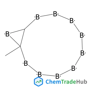 (2E,7Z,9E)-11-Methyl-2,3,4,5,6,7,8,9,10,12-decaborabicyclo[9.1.0]dodeca-2,4,5,7,9-pentaen-12-ylium-5-uide