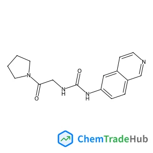 1-(6-Isoquinolinyl)-3-[2-oxo-2-(1-pyrrolidinyl)ethyl]urea