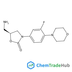 (5S)-5-(Aminomethyl)-3-[3-fluoro-4-(4-morpholinyl)phenyl]-1,3-oxazolidin-2-one