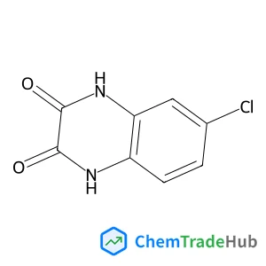 6-CHLORO-2,3-DIOXO-1,2,3,4-TETRAHYDROQUINOXALINE, 97 structure