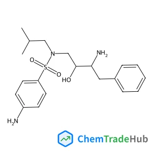 4-Amino-N-[(2R,3S)-3-amino-2-hydroxy-4-phenylbutyl]-N-isobutylbenzenesulfonamide