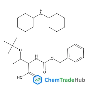 N-[(Benzyloxy)carbonyl]-O-(2-methyl-2-propanyl)-L-threonine - N-cyclohexylcyclohexanamine (1:1)