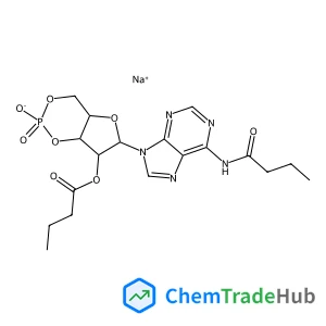Sodium (4aR,6R,7R,7aR)-6-[6-(butyrylamino)-9H-purin-9-yl]-7-(butyryloxy)tetrahydro-4H-furo[3,2-d][1,3,2]dioxaphosphinin-2-olate 2-oxide