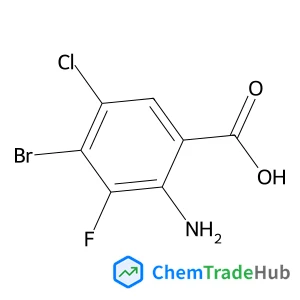 2-Amino-4-bromo-5-chloro-3-fluorobenzoic acid