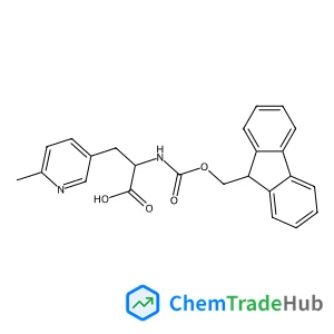 2-({[(9H-fluoren-9-yl)methoxy]carbonyl}amino)-3-(6-methylpyridin-3-yl)propanoic acid