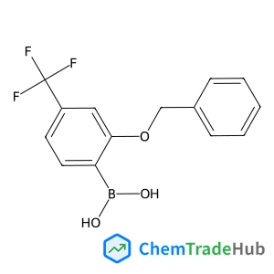 [2-(Benzyloxy)-4-(trifluoromethyl)phenyl]boronic acid