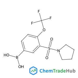 [3-(1-Pyrrolidinylsulfonyl)-4-(trifluoromethoxy)phenyl]boronic acid