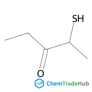 2-Sulfanyl-3-pentanone structure