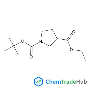 3-Ethyl 1-(2-methyl-2-propanyl) 1,3-pyrrolidinedicarboxylate