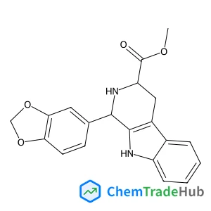 (1S,3S)-1-(1,3-Benzodioxol-5-yl)-2,3,4,9-tetrahydro-1H-pyrido[3,4-b]indole-3-carboxylic Acid Methyl Ester