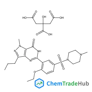 5-{2-Ethoxy-5-[(4-methyl-1-piperazinyl)sulfonyl]phenyl}-1-methyl-3-propyl-1,4-dihydro-7H-pyrazolo[4,3-d]pyrimidin-7-one 2-hydroxy-1,2,3-propanetricarboxylate (1:1)