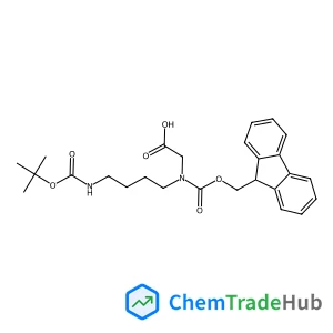 N-[(9H-Fluoren-9-ylmethoxy)carbonyl]-N-[4-({[(2-methyl-2-propanyl)oxy]carbonyl}amino)butyl]glycine