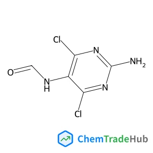 N-(2-Amino-4,6-dichloropyrimidine-5-yl)formamide