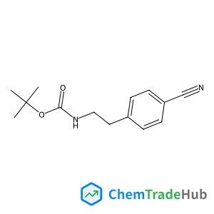 tert-Butyl 4-cyanophenethylcarbamate structure tert-Butyl 4-cyanophenethylcarbamate structure