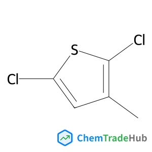 2,5-Dichloro-3-methylthiophene structure 2,5-Dichloro-3-methylthiophene structure