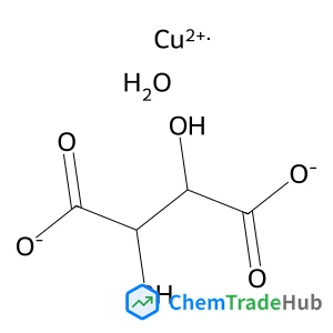 Copper(2+) 2,3-dihydroxysuccinate hydrate (1:1:1)