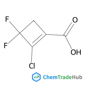 2-Chloro-3,3-difluoro-1-cyclobutene-1-carboxylic acid