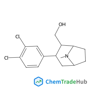 ((1R,5S)-3-(3,4-dichlorophenyl)-8-methyl-8-azabicyclo[3.2.1]octan-2-yl)methanol