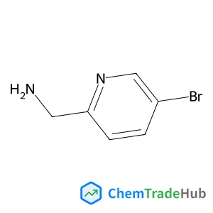 1-(5-Bromo-2-pyridinyl)methanamine structure