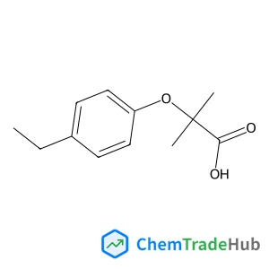 2-(4-Ethylphenoxy)-2-methylpropanoic acid structure 2-(4-Ethylphenoxy)-2-methylpropanoic acid structure