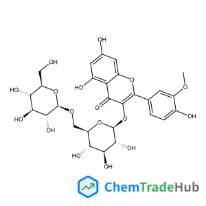 5,7-Dihydroxy-2-(4-hydroxy-3-methoxyphenyl)-4-oxo-4H-chromen-3-yl 6-O-beta-D-glucopyranosyl-beta-D-glucopyranoside