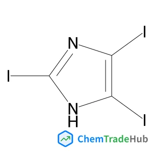 2,4,5-Triiodo-1H-imidazole structure