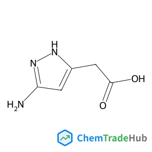 (3-Amino-1H-pyrazol-5-yl)acetic acid (3-Amino-1H-pyrazol-5-yl)acetic acid