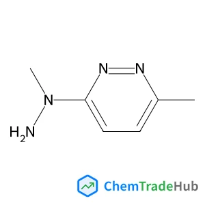 3-Methyl-6-(1-methylhydrazino)pyridazine 3-Methyl-6-(1-methylhydrazino)pyridazine